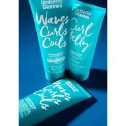 Après-shampoing anti-frisottis homme Waves Curls Coils – hydrate, définit / 250ml