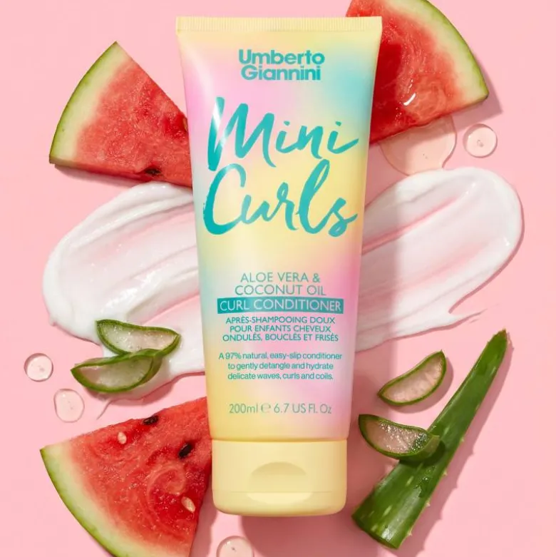 Après-shampoing boucles pour enfants Mini Curls – hydrate, démêle, nourrit / 200ml