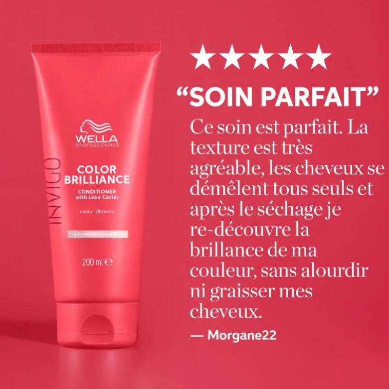 Après-shampoing cheveux colorés et fins à moyens Color Brilliance / 200ml