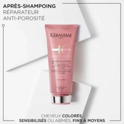 Après-shampoing Fondant Cica Chroma – anti-porosité, hydratation, éclat / 200ml