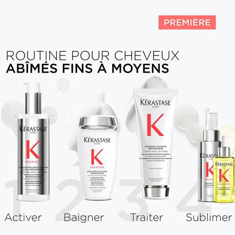 Après-shampoing Première Fondant Fluidité Réparateur – hydratation, souplesse / 200ml