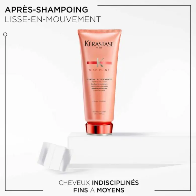 Après-shampooing lissant Fondant Fluidéaliste – douceur, brillance, anti-frizz / 200ml