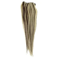 Bandeau extensions à clip naturelles 41000 Châtain mèches platines