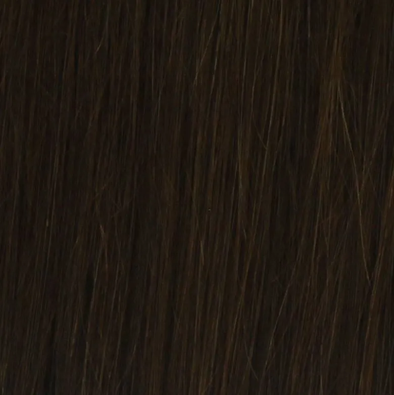 Bandeau extensions naturelles à clips Chatain