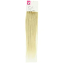 Bandeau extensions naturelles à clips Platine
