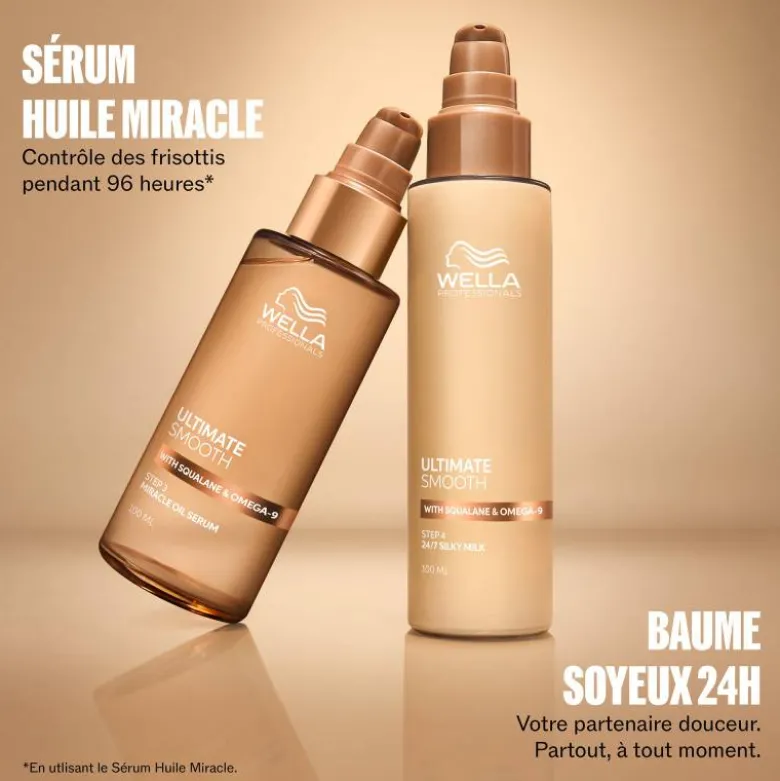 Baume 24H Ultimate Smooth – contrôle frisottis, douceur, brillance / 100ml