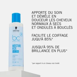 Baume hydratant cheveux secs Moisture Kick – souplesse, légèreté, brillance / 1000ml