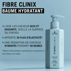 Baume hydratant Fibre Clinix - cheveux secs et cassants / 250ml