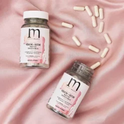 Beauté cheveux et ongles Kératine + Biotine compléments alimentaires - 60 gélules