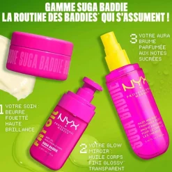 Beurre fouetté Fat Oil Body Suga Baddie – hydratation 24H, éclat lumineux / 150ml