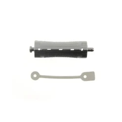 Bigoudis permanente courts 70x16mm x12 Noir & Gris