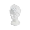 Bonnet turban Blanc