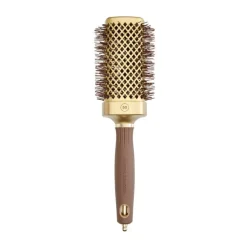 Brosse brushing Expert Blowout Straight Wavy Bristle Gold&Brown 50mm