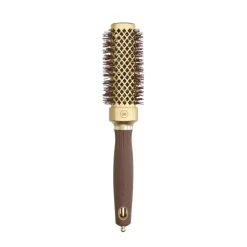 Brosse brushing Expert Blowout Straight Wavy Bristle Gold&Brown 30mm