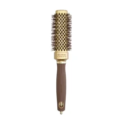 Brosse brushing Expert Blowout Straight Wavy Bristle Gold&Brown 30mm