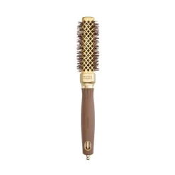 Brosse brushing Expert Blowout Straight Wavy Bristle Gold&Brown 20mm