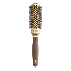 Brosse brushing ronde Expert Blowout Shine Wavy Bristles Gold&Brown 35mm