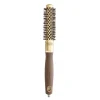 Brosse brushing ronde Expert Blowout Shine Wavy Bristles Gold&Brown 20mm
