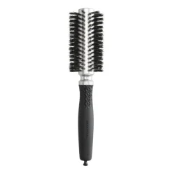 Brosse brushing ronde Expert Blowout Soft Boar Bristles Silver 25mm