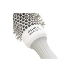 Brosse brushing ronde Expert Blowout Speed Wavy Bristles White&Grey 35mm