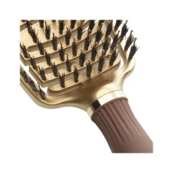 Brosse démêlante Expert Care Flex Boar&Nylon Bristles Gold&Brown