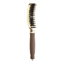 Brosse démêlante Expert Care Flex Boar&Nylon Bristles Gold&Brown