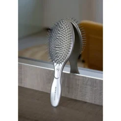 Brosse démêlante Expert Care Oval Nylon Bristles Silver