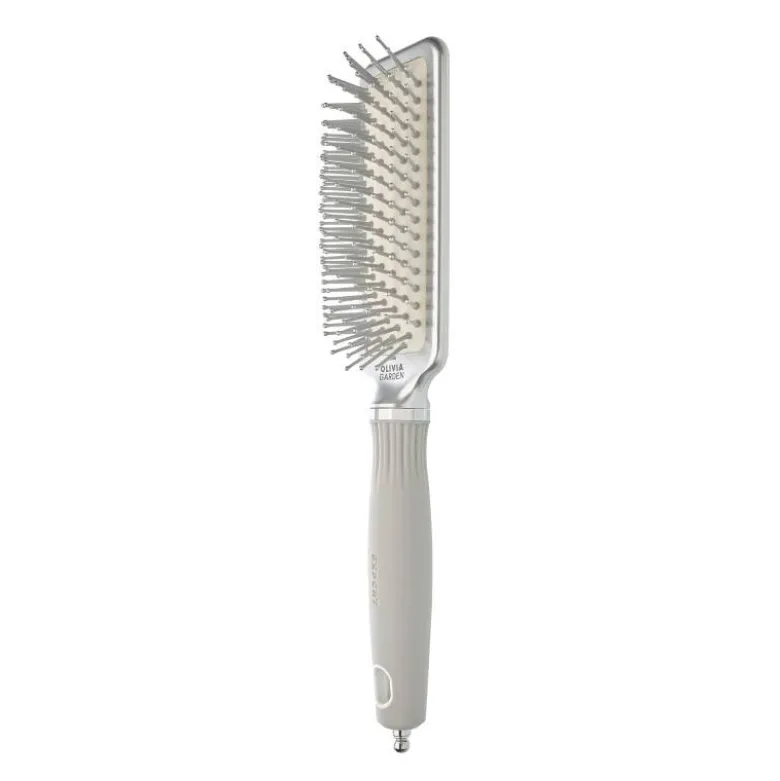 Brosse démêlante Expert Care Rectangular Nylon Bristles Silver S