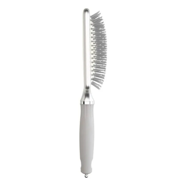 Brosse démêlante Expert Care Rectangular Nylon Bristles Silver L