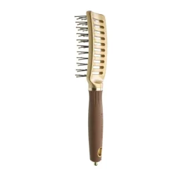 Brosse démêlante Expert Style Vent Nylon Bristles Gold&Brown