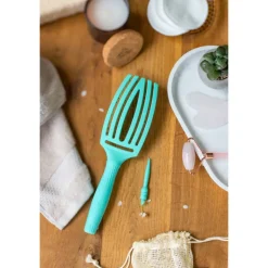 Brosse démêlante FingerBrush Iconic Boar & Nylon - Mint