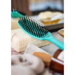 Brosse démêlante FingerBrush Iconic Boar & Nylon - Mint