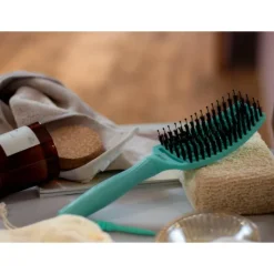 Brosse démêlante FingerBrush Iconic Boar & Nylon - Mint