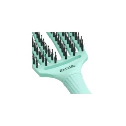 Brosse démêlante FingerBrush Iconic Boar & Nylon - Mint