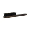 Brosse en bois de hêtre et poils de sanglier 4 rangs
