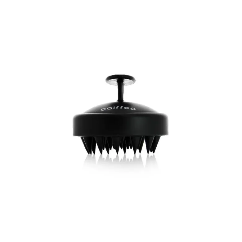 Brosse massante cuir chevelu Noir