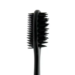 Brosse massante 2-en-1 Noire
