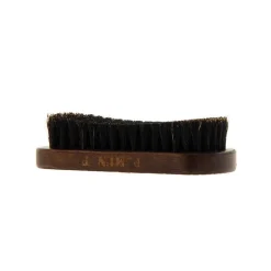 Brosse épouse-barbe large en bois de hêtre et poils de sanglier