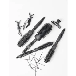 Brosse ronde Carbone argan 43mm