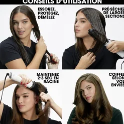 Brosse Soufflante 2-en-1 ghd Duet Blowdry - édition limitée violet galactique