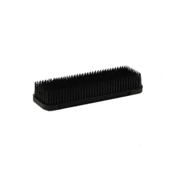 Brosse vêtement en caoutchouc Noir