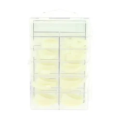 100 capsules professionnelles pointe fine - naturel