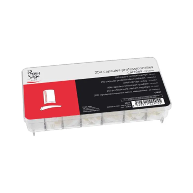 Capsules professionnelles x250 Transparente