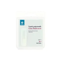 50 capsules prof. universelles carrees n°7 grande encoche naturel