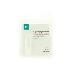 50 capsules prof. universelles carrees n°10 grande encoche naturel