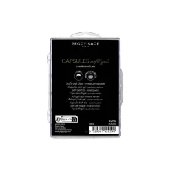 Capsules Soft Gel - Carré médium x240