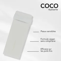 Cartouche de cire Coco sans colophane / 100g