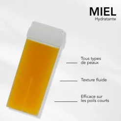Cartouche de cire roll on Miel / 100ml