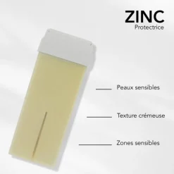 Cartouche de cire roll on Zinc / 100ml