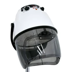 Casque sèche-cheveux professionnel Super top 1 vitesse sur pied blanc